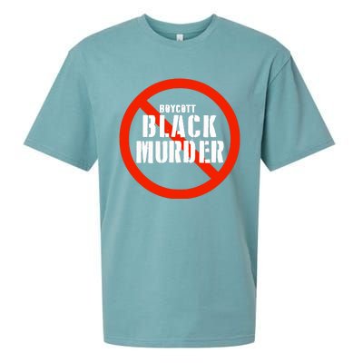 Jamaal Bowman Wearing Boycott Black Murder Sueded Cloud Jersey T-Shirt