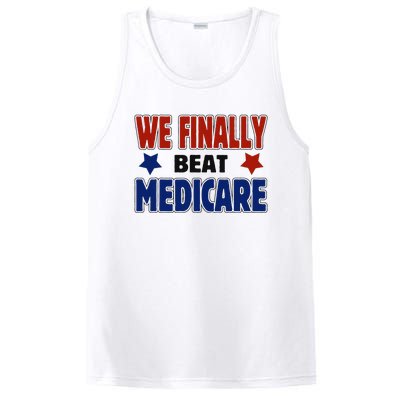 Joe Biden We Finally Beat Medicare Funny Biden PosiCharge Competitor Tank