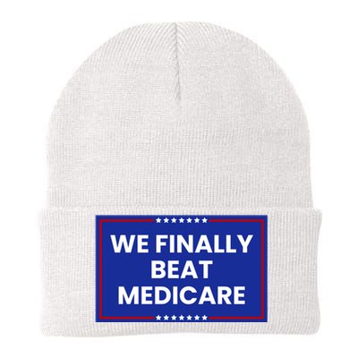 We Finally Beat Medicare Knit Cap Winter Beanie