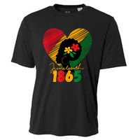 Juneteenth Black Women Remembering My Ancestors Cooling Performance Crew T-Shirt