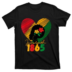 Juneteenth Black Women Remembering My Ancestors T-Shirt