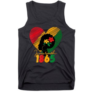 Juneteenth Black Women Remembering My Ancestors Tank Top