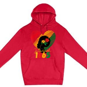 Juneteenth Black Women Remembering My Ancestors Premium Pullover Hoodie