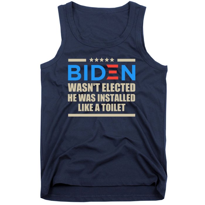 Joe Biden Wasn’t Elected He Was Installed Like A Toilet Tank Top