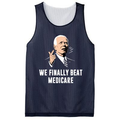 We Finally Beat Medicare Mesh Reversible Basketball Jersey Tank