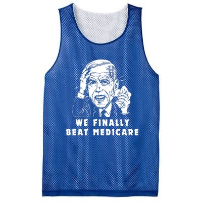 We Finally Beat Medicare Mesh Reversible Basketball Jersey Tank