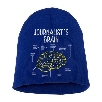 Journalist Brain Writer Reporter Journalism Journalists Meaningful Gift Short Acrylic Beanie