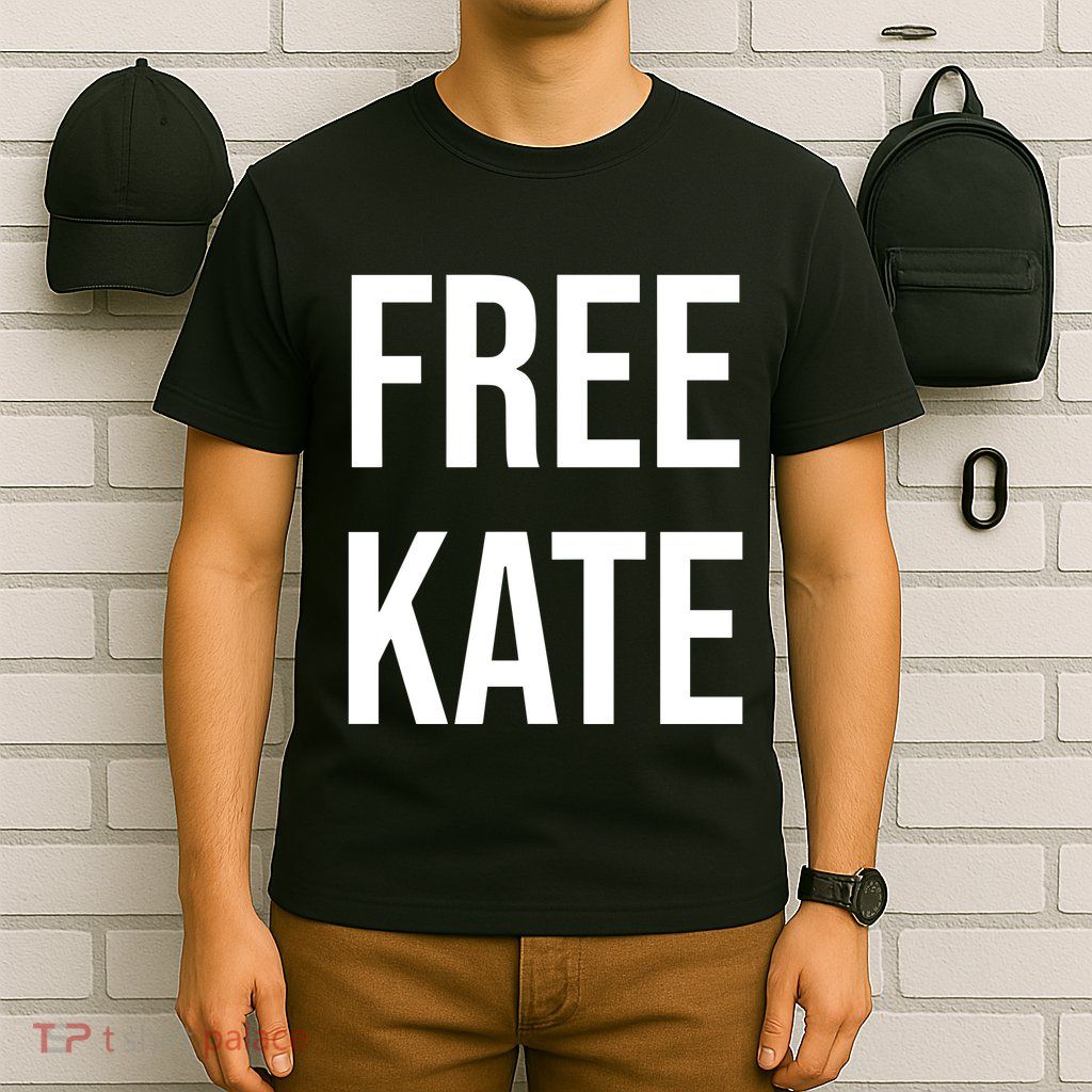 James Barr Wearing Free Kate T-Shirt