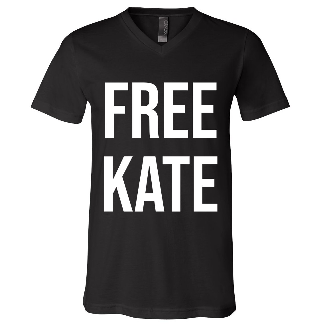 James Barr Wearing Free Kate V-Neck T-Shirt