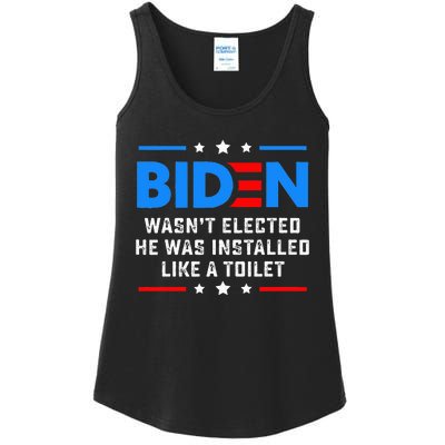 Joe Biden Wasn’t Elected He Was Installed Like A Toilet Ladies Essential Tank