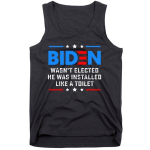 Joe Biden Wasn’t Elected He Was Installed Like A Toilet Tank Top