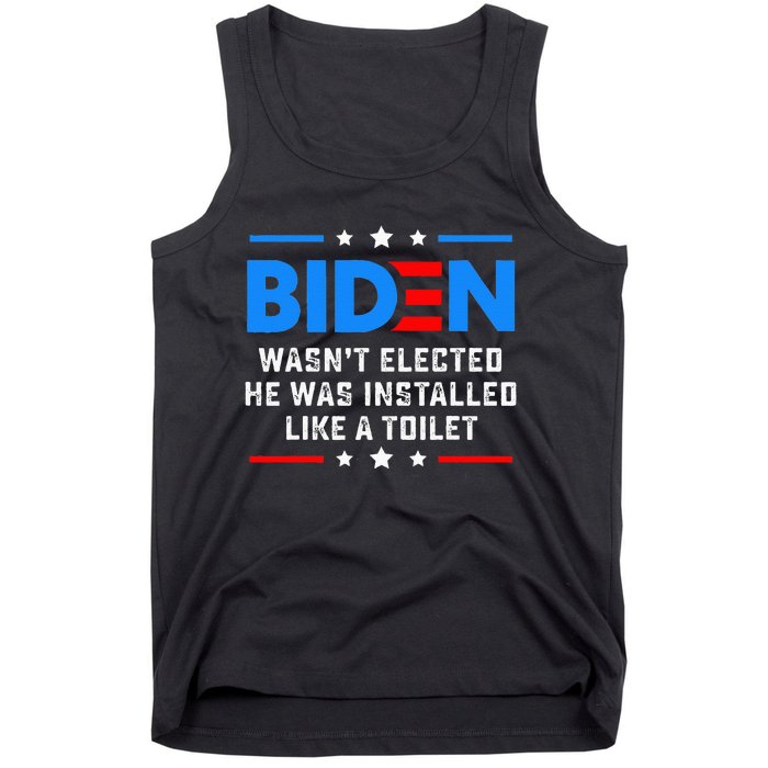 Joe Biden Wasn’t Elected He Was Installed Like A Toilet Tank Top