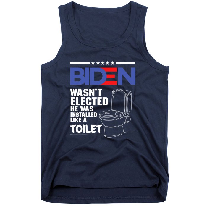 Joe Biden Wasn’t Elected He Was Installed Like A Toilet Tank Top