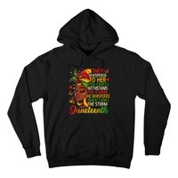 Juneteenth Black Women Girl Black Freedom 1865 History Month Hoodie