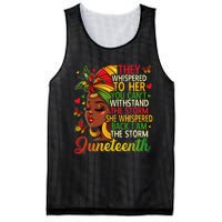 Juneteenth Black Women Girl Black Freedom 1865 History Month Mesh Reversible Basketball Jersey Tank