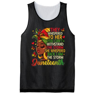 Juneteenth Black Women Girl Black Freedom 1865 History Month Mesh Reversible Basketball Jersey Tank