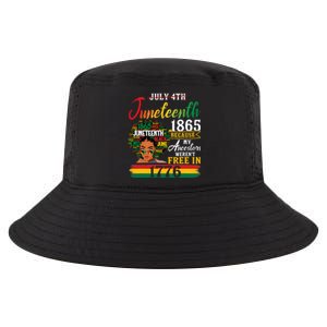 Juneteenth Black Women Because My Ancestor Werent Free 1776 Gift African Pride Cool Comfort Performance Bucket Hat