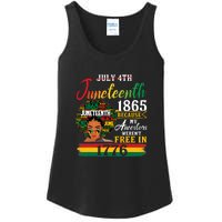 Juneteenth Black Women Because My Ancestor Werent Free 1776 Gift African Pride Ladies Essential Tank