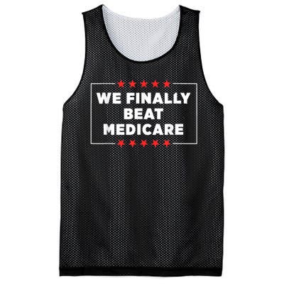 Joe Biden We Finally Beat Medicare Mesh Reversible Basketball Jersey Tank