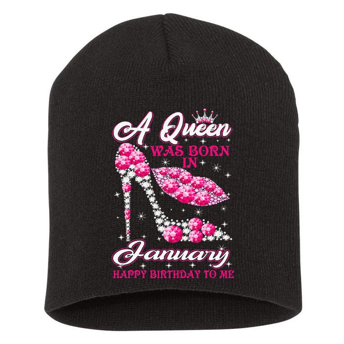 January Birthday Wo Party KissHigh Heel Short Acrylic Beanie