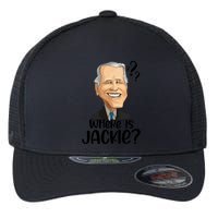 Joe Biden Where Is Jackie Flexfit Unipanel Trucker Cap
