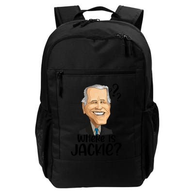 Joe Biden Where Is Jackie Backpack