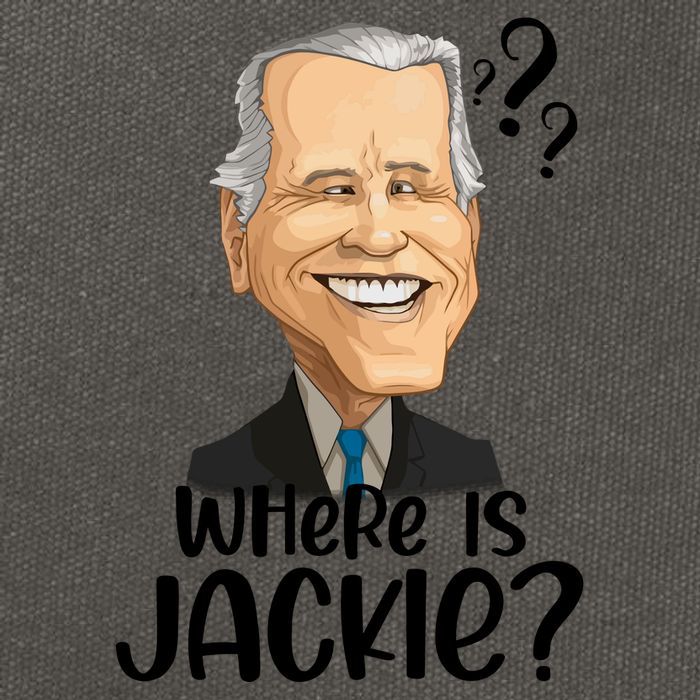Joe Biden Where Is Jackie Cotton Canvas Backpack