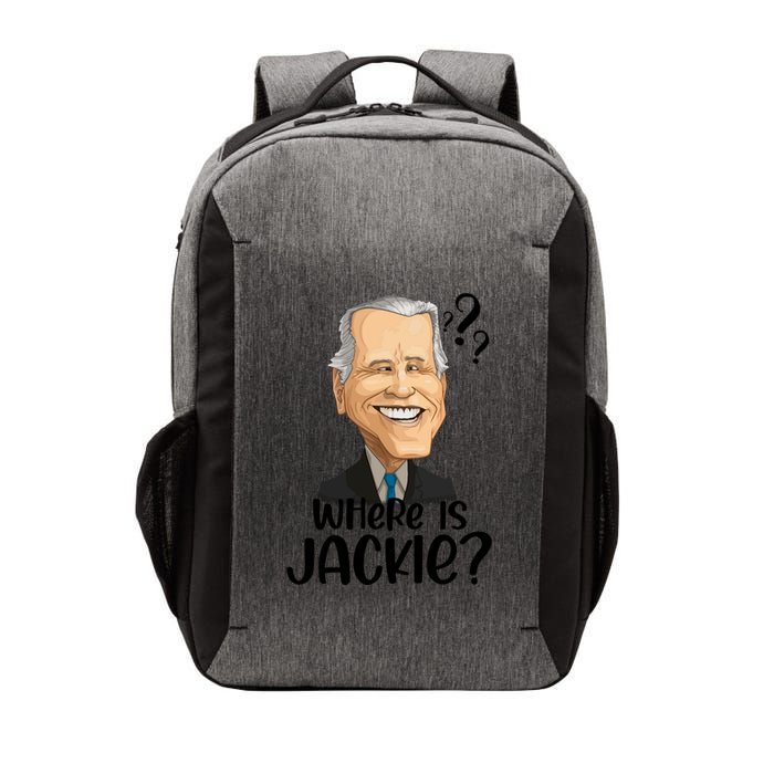 Joe Biden Where Is Jackie Vector Backpack