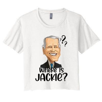 Joe Biden Where Is Jackie Crop Top