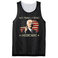 Joe Biden We Finally Beat Medicare Mesh Reversible Basketball Jersey Tank