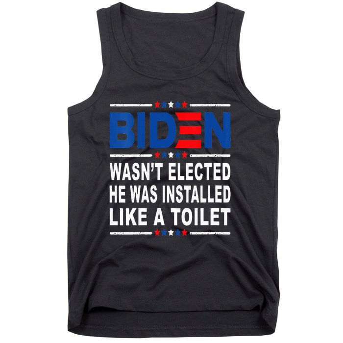 Joe Biden Wasn’T Elected He Was Installed Like A Toilet Tank Top