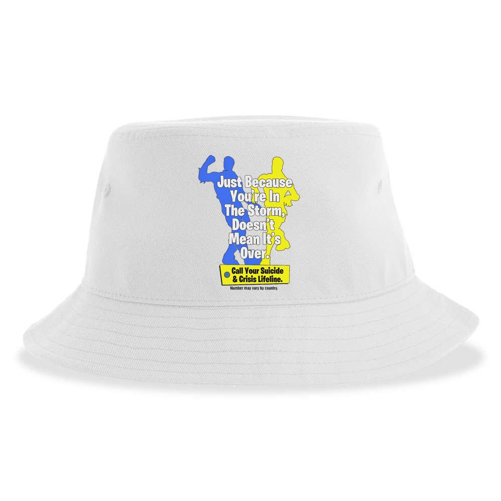 Just Because You're In The Storm Doesnt Mean It's Over Sustainable Bucket Hat
