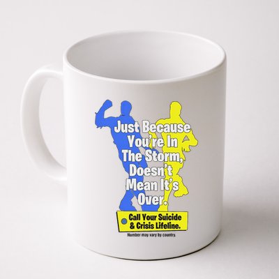 Just Because You're In The Storm Doesnt Mean It's Over Mug