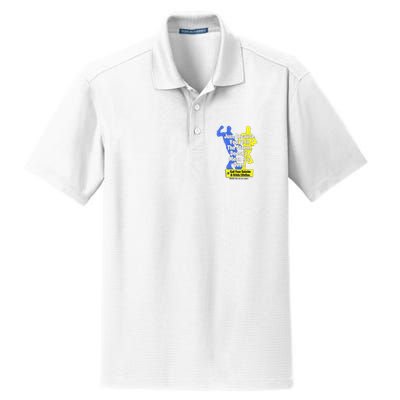 Just Because You're In The Storm Doesnt Mean It's Over Dry Zone Grid Polo