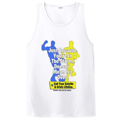 Just Because You're In The Storm Doesnt Mean It's Over PosiCharge Competitor Tank