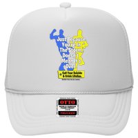 Just Because You're In The Storm Doesnt Mean It's Over Trucker Hat