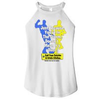 Just Because You're In The Storm Doesnt Mean It's Over Women's Perfect Tri Rocker Tank