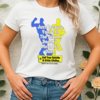 Just Because You're In The Storm Doesnt Mean It's Over Womens T-Shirt