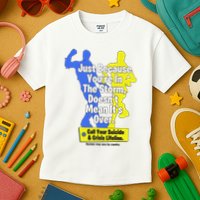 Just Because You're In The Storm Doesnt Mean It's Over Kids T-Shirt