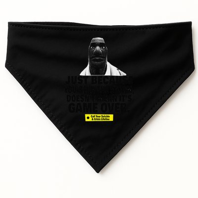 Just Because YouRe In The Storm DoesnT Mean ItS Game Over USA-Made Doggie Bandana