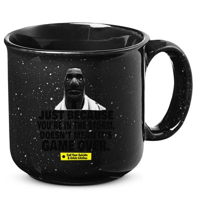 Just Because YouRe In The Storm DoesnT Mean ItS Game Over 15oz Campfire Ceramic Mug