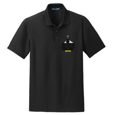 Just Because YouRe In The Storm DoesnT Mean ItS Game Over Dry Zone Grid Polo