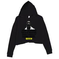 Just Because YouRe In The Storm DoesnT Mean ItS Game Over Crop Fleece Hoodie