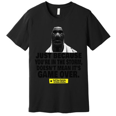 Just Because YouRe In The Storm DoesnT Mean ItS Game Over Premium T-Shirt
