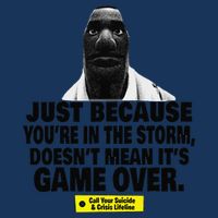 Just Because YouRe In The Storm DoesnT Mean ItS Game Over Infant Baby Jersey Bodysuit