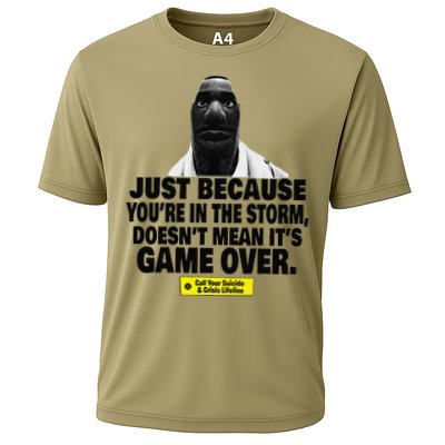 Just Because YouRe In The Storm DoesnT Mean ItS Game Over Performance Shirt