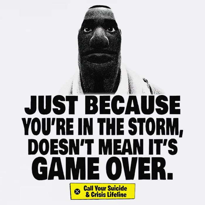 Just Because YouRe In The Storm DoesnT Mean ItS Game Over Garment-Dyed Sweatshirt