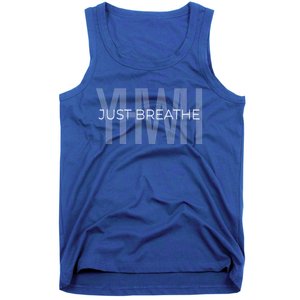 Just Breathe Yhwh (Yahweh) Minimal Design Great Gift Tank Top