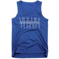 Just Breathe Yhwh (Yahweh) Minimal Design Great Gift Tank Top