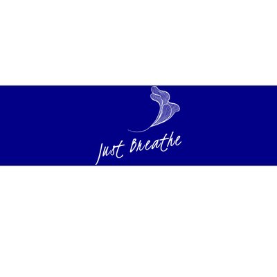 Just Breathe Yoga Gift Bumper Sticker